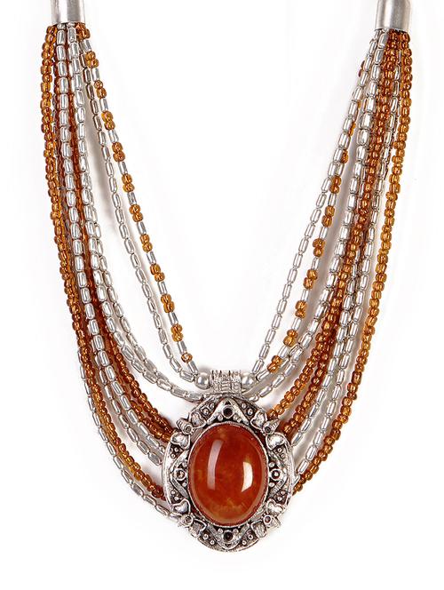 women ethnic daily wear designer necklace - 16053476 - Standard Image - 0