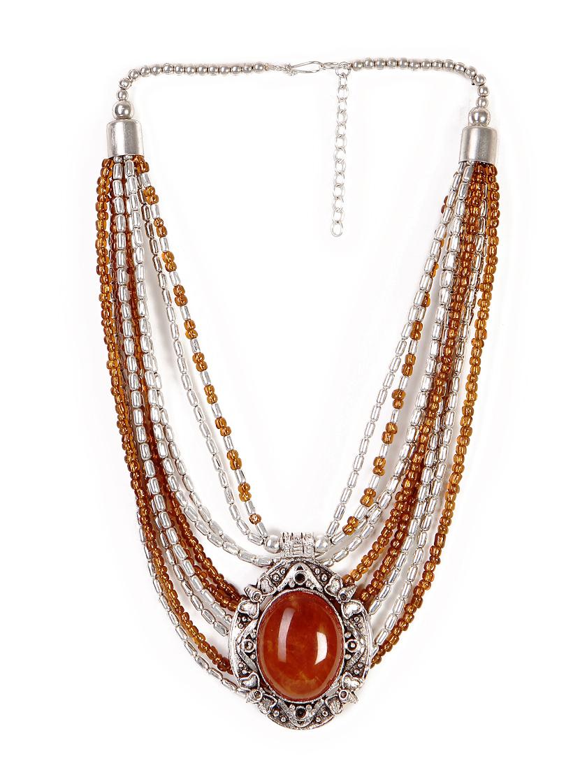  women ethnic daily wear designer necklace - 16053476 -  Standard Image - 1