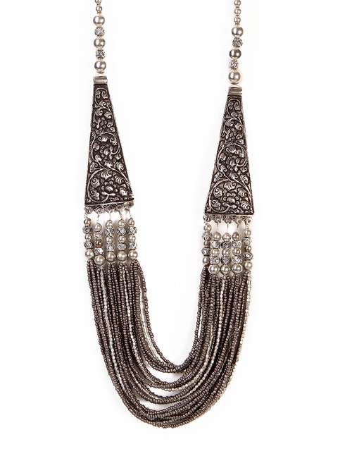  women ethnic daily wear designer necklace - 16053479 -  Standard Image - 0