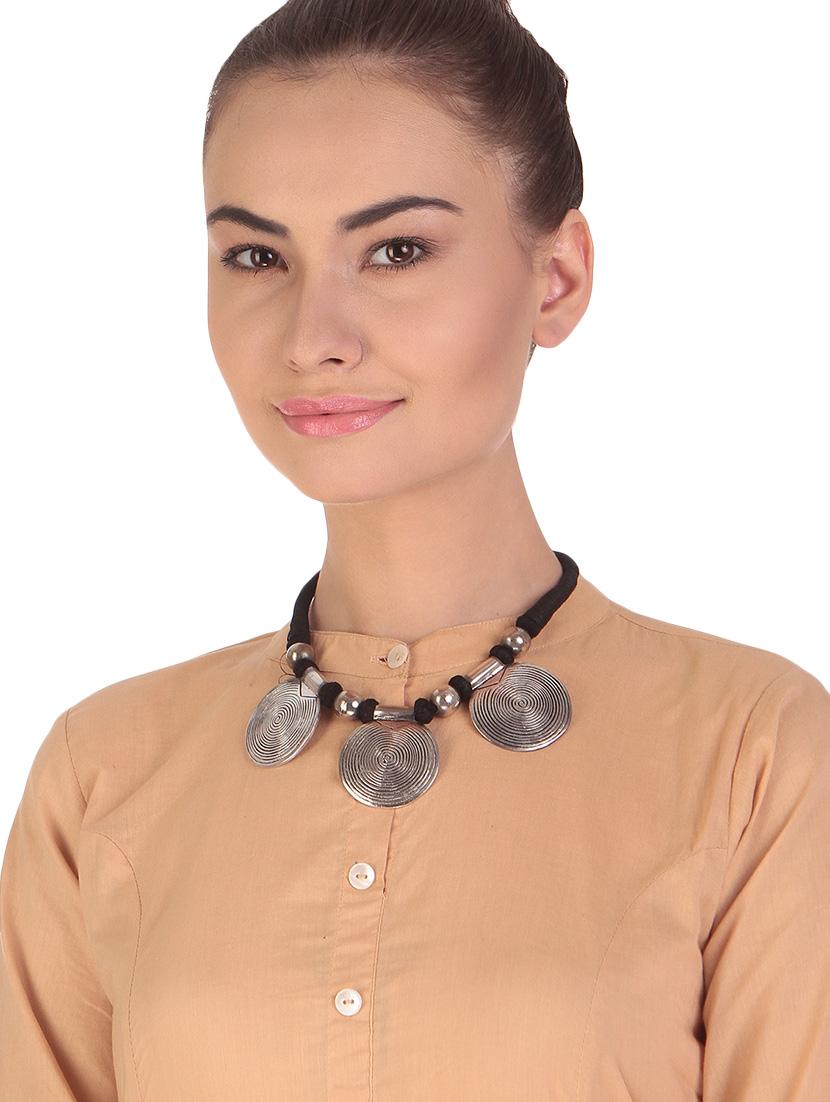 women ethnic daily wear designer necklace - 16053484 - Standard Image - 1