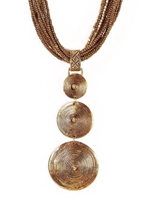 women ethnic daily wear designer necklace - 16053487 - Standard Image - 0