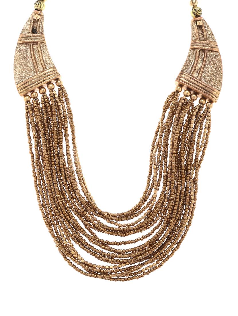  women ethnic daily wear designer necklace - 16053495 -  Zoom Image - 0
