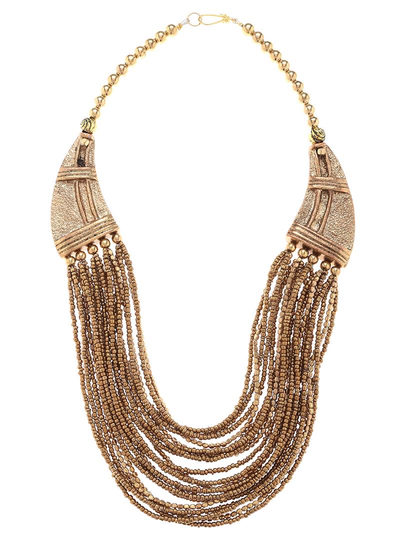  women ethnic daily wear designer necklace - 16053495 -  Standard Image - 1