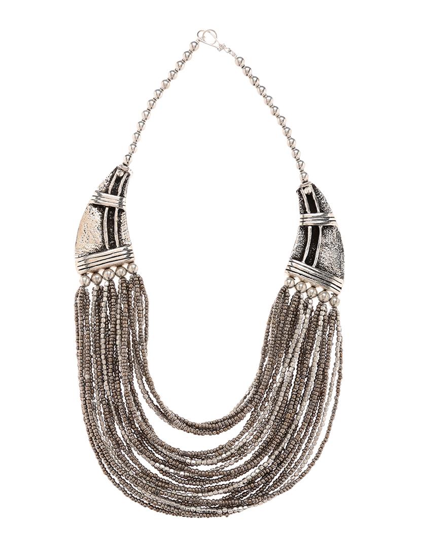 women ethnic daily wear designer necklace - 16053496 - Standard Image - 1