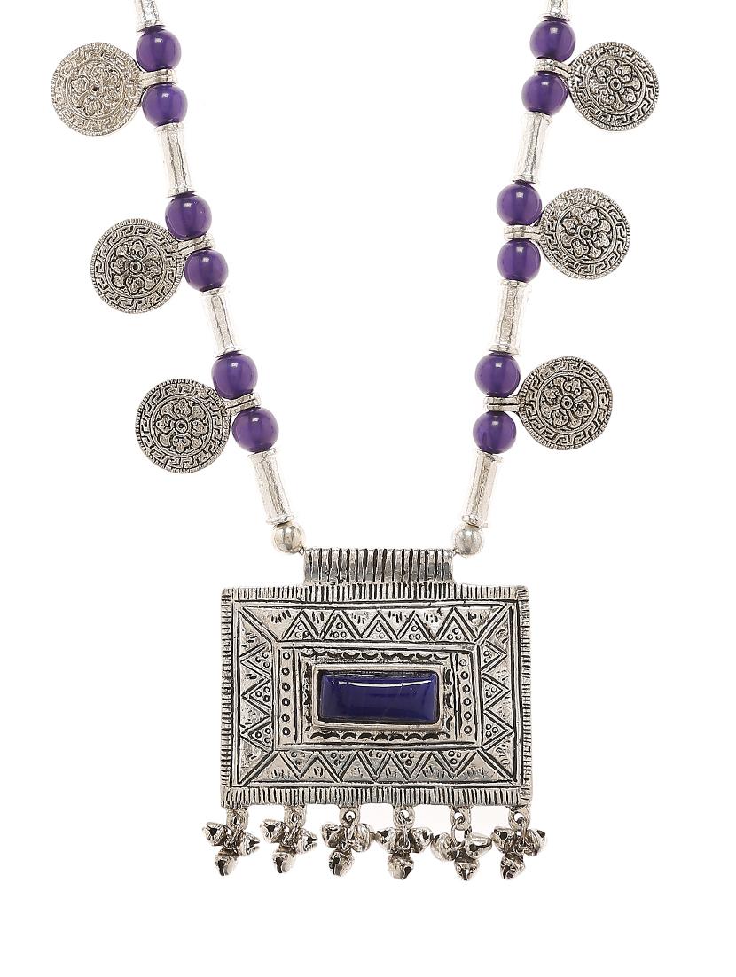 women ethnic daily wear designer necklace - 16053499 - Standard Image - 1