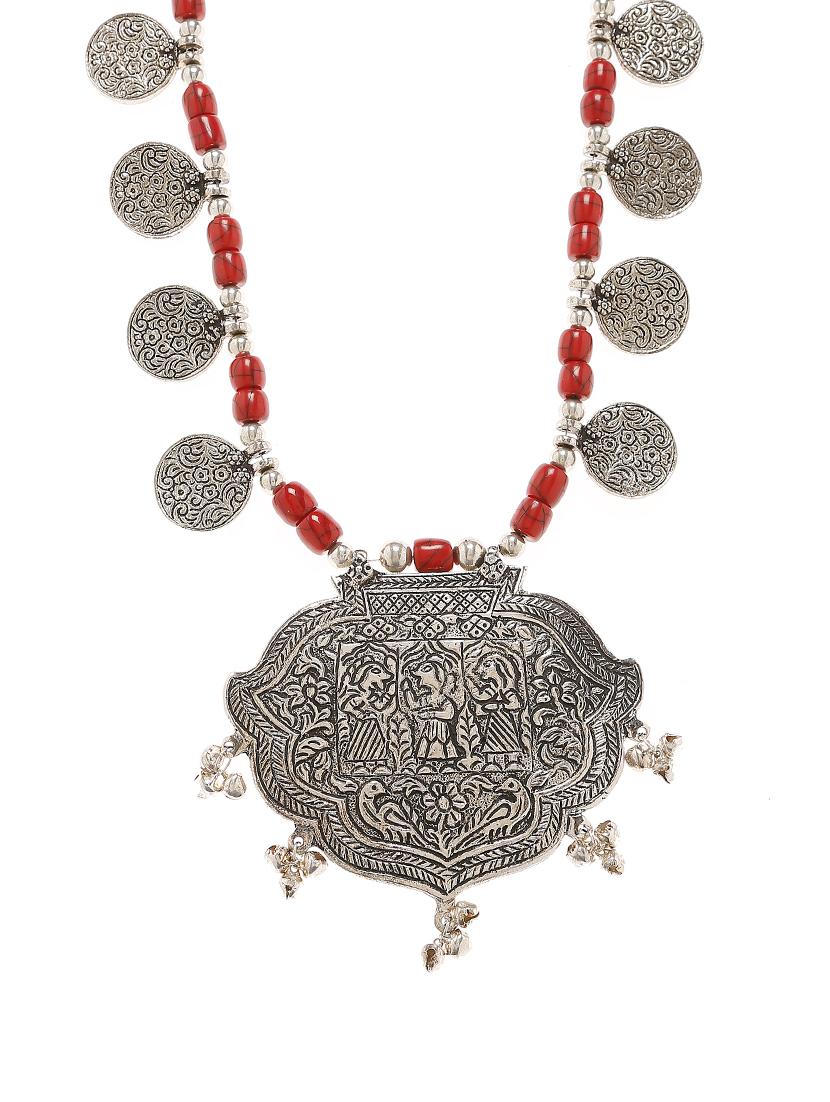  women ethnic daily wear designer necklace - 16053504 -  Zoom Image - 0