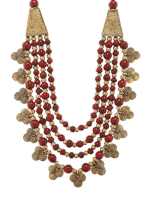 women ethnic daily wear designer necklace - 16053507 - Standard Image - 0