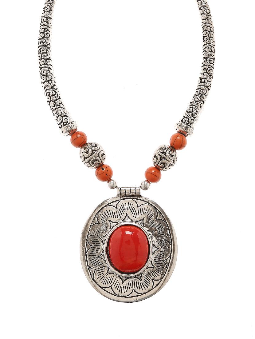  women ethnic daily wear designer necklace - 16053512 -  Zoom Image - 0