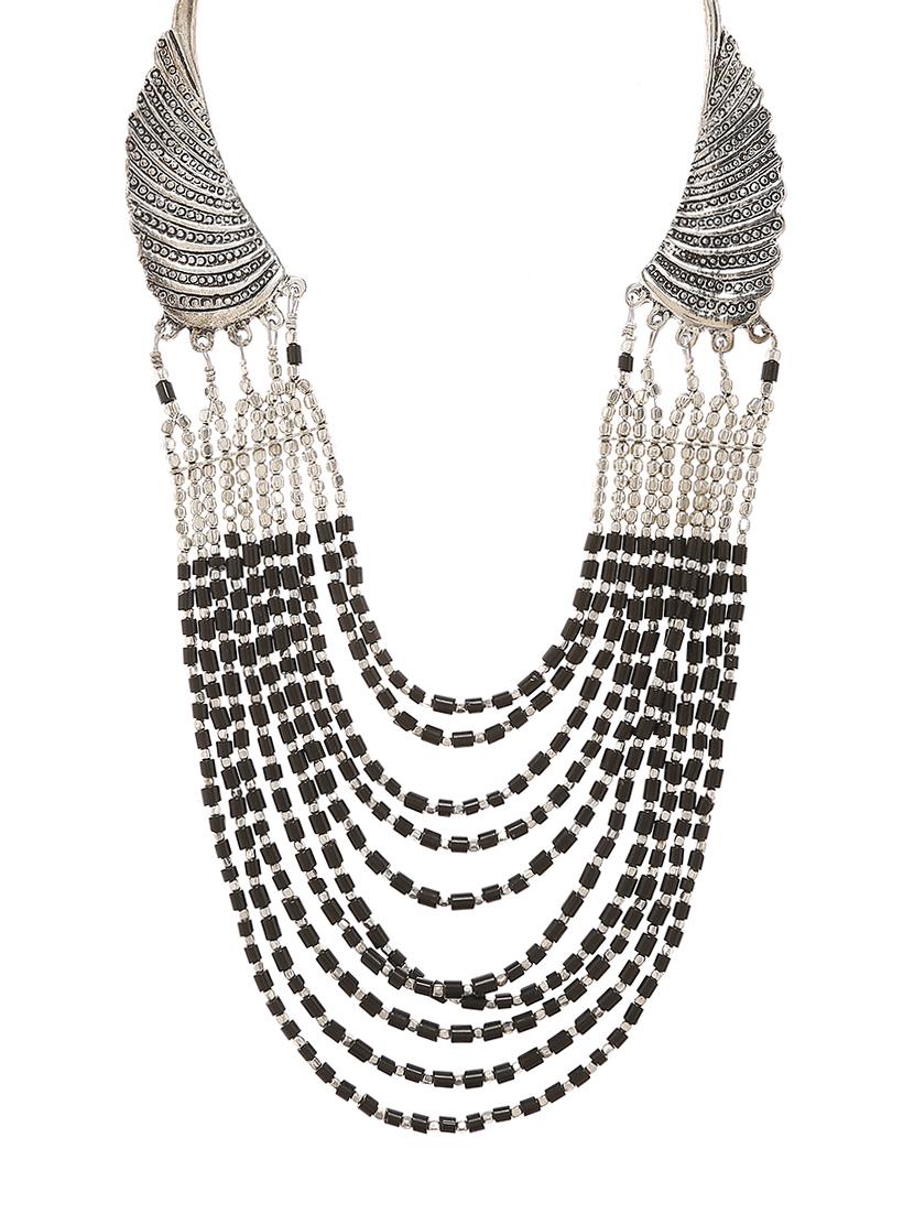  women ethnic daily wear designer necklace - 16053515 -  Zoom Image - 0