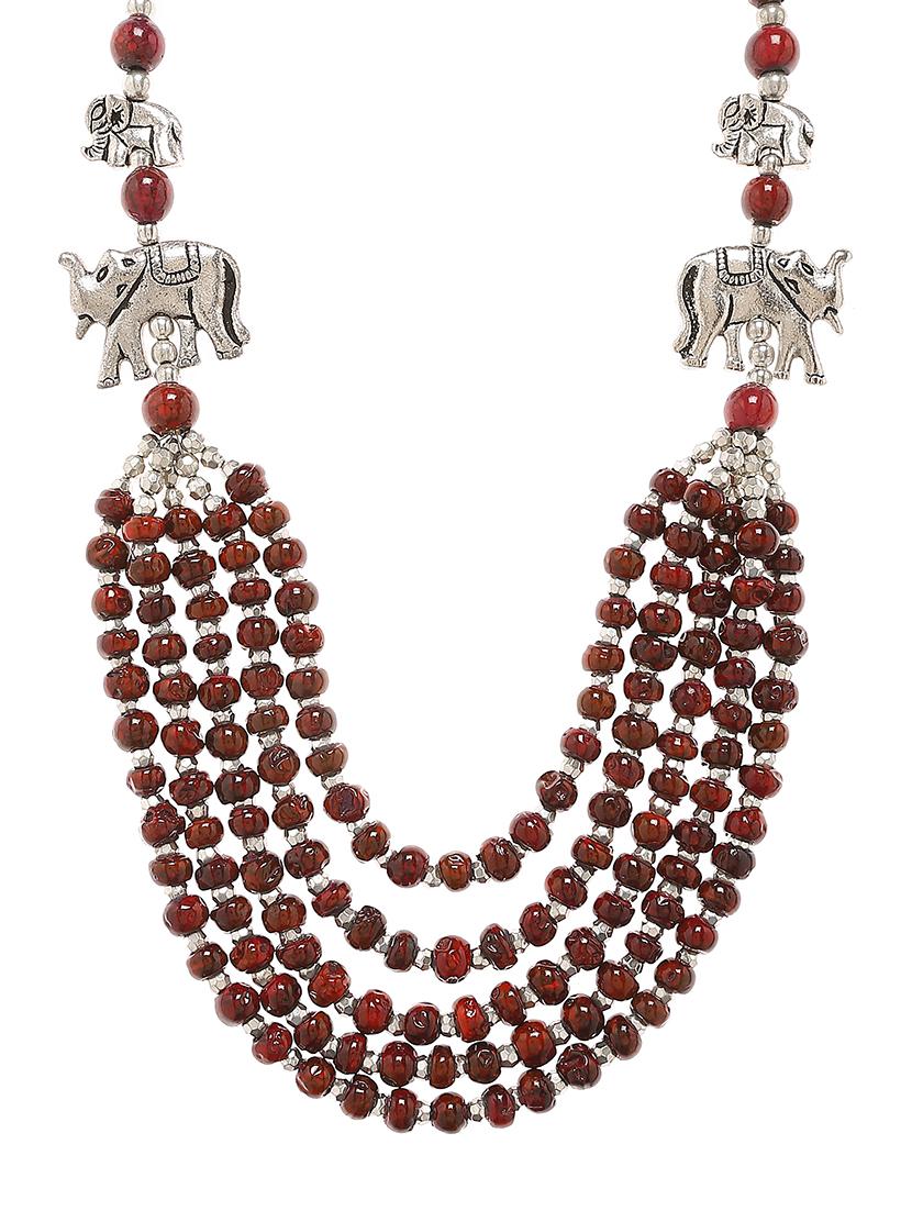 women ethnic daily wear designer necklace - 16053516 - Zoom Image - 0