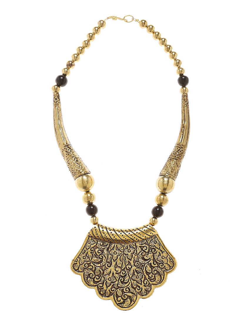 women ethnic daily wear designer necklace - 16053522 - Standard Image - 1
