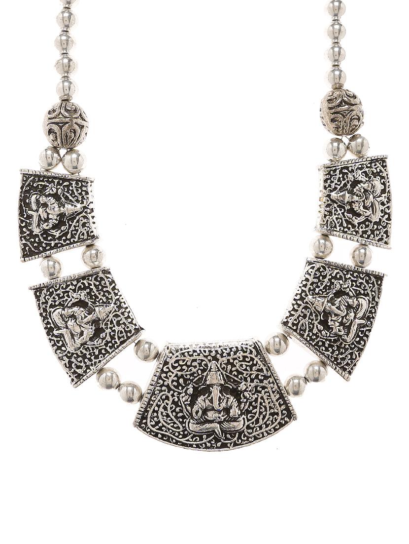  women ethnic daily wear designer necklace - 16053525 -  Zoom Image - 0