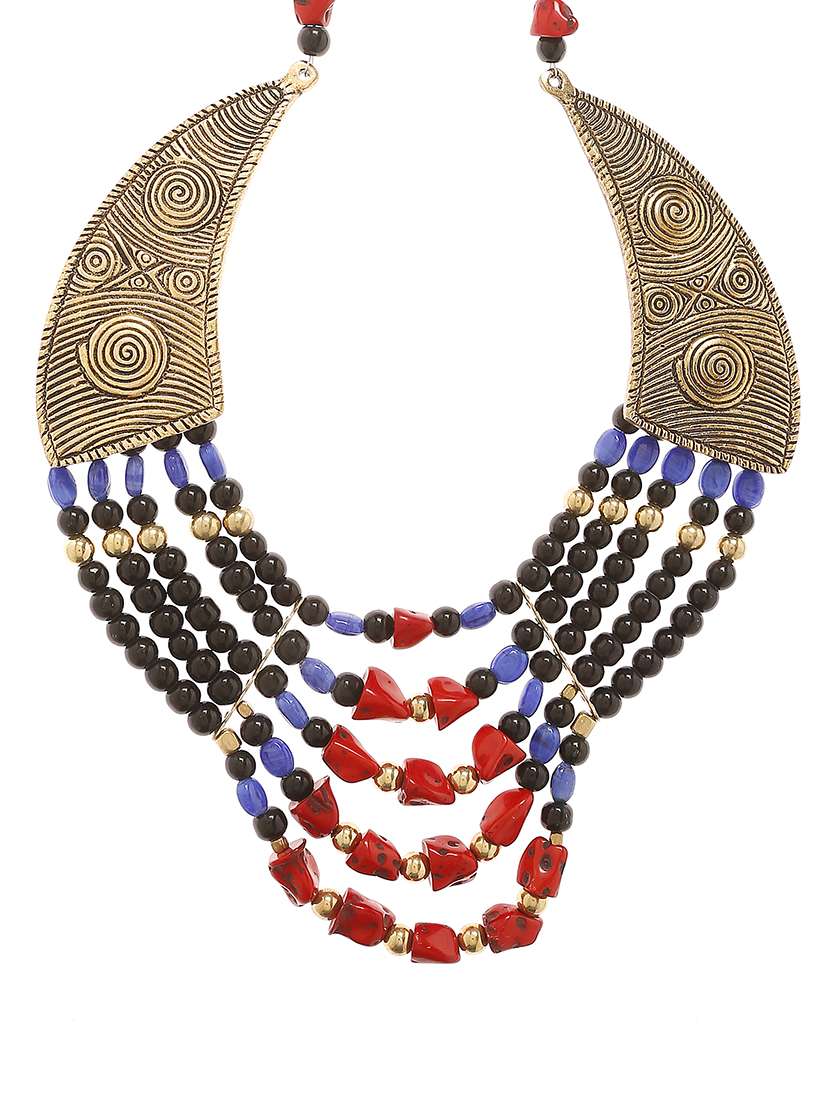  women ethnic daily wear designer necklace