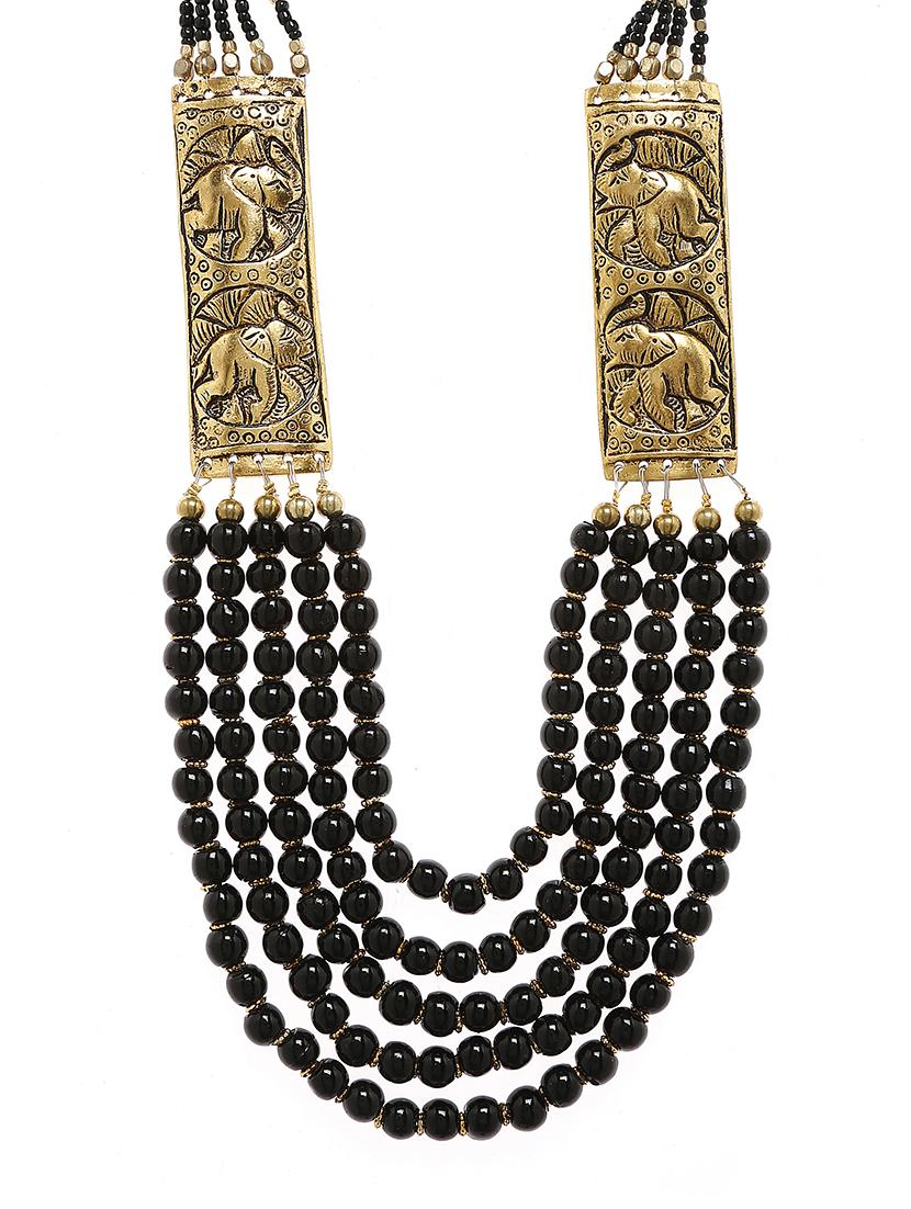 women ethnic daily wear designer necklace - 16053539 - Zoom Image - 0