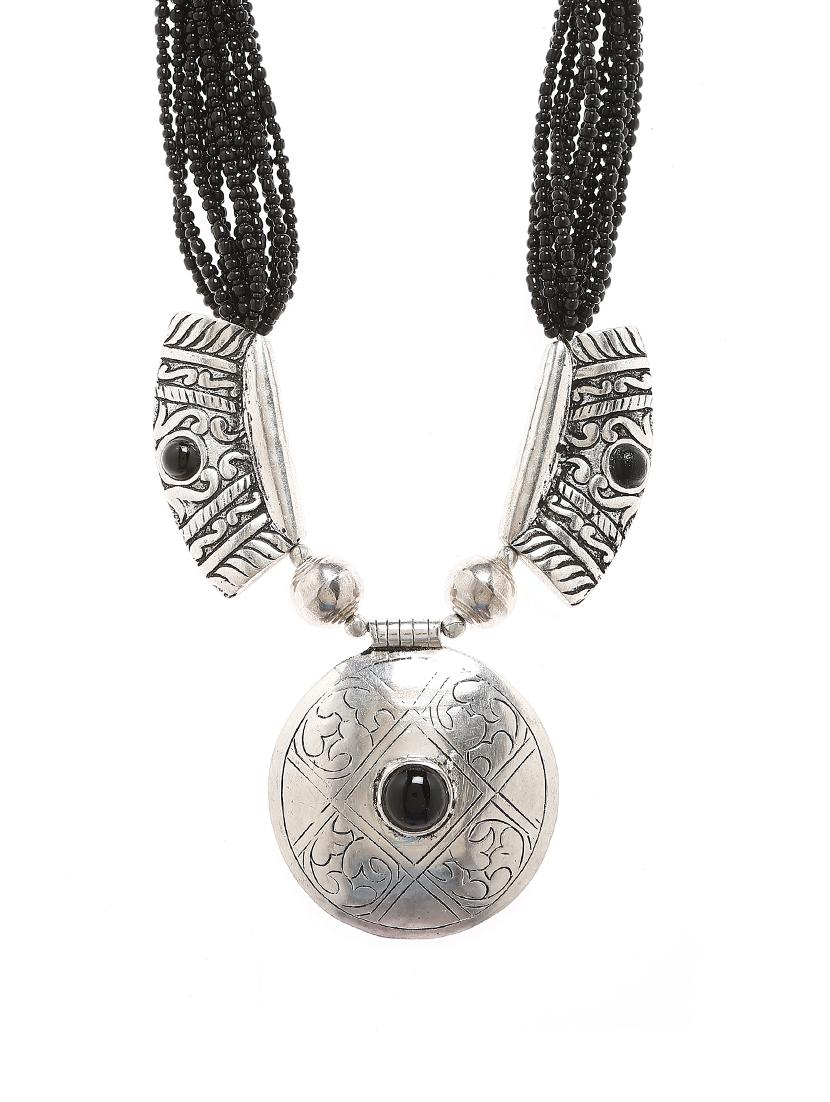 women ethnic daily wear designer necklace - 16053540 - Zoom Image - 0