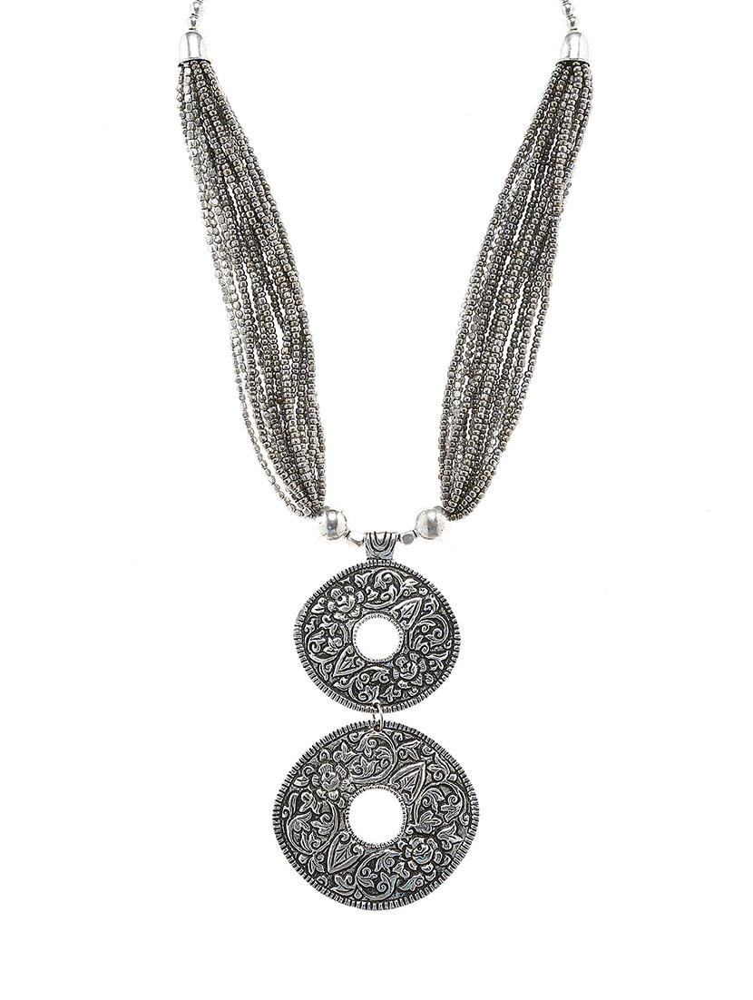 women ethnic daily wear designer necklace - 16053541 - Zoom Image - 0