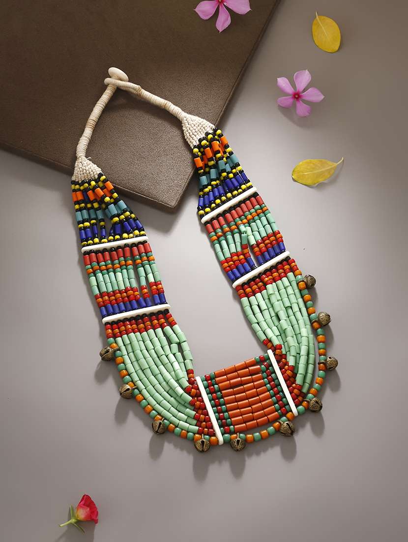  women ethnic daily wear designer necklace - 16053551 -  Standard Image - 1