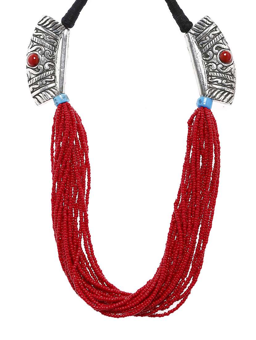 women ethnic daily wear designer necklace - 16053557 - Zoom Image - 0