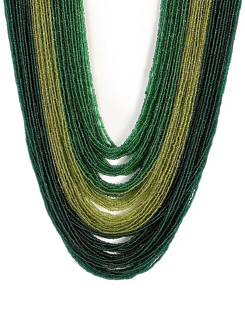 women ethnic daily wear designer beaded necklace - 16053558 -  Standard Image - 0