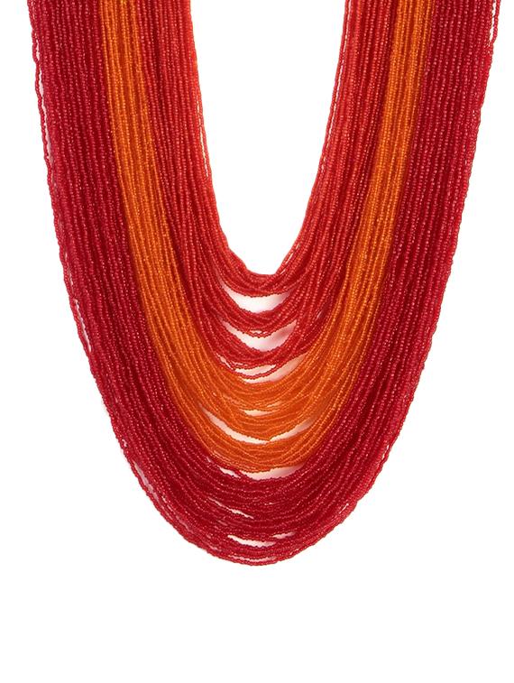 women ethnic daily wear designer beaded necklace - 16053559 - Zoom Image - 0
