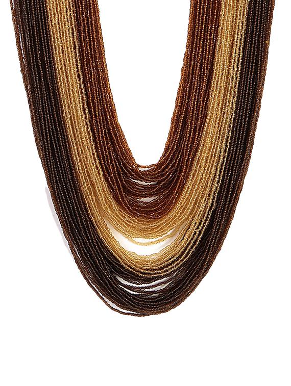 women ethnic daily wear designer beaded necklace - 16053560 - Zoom Image - 0