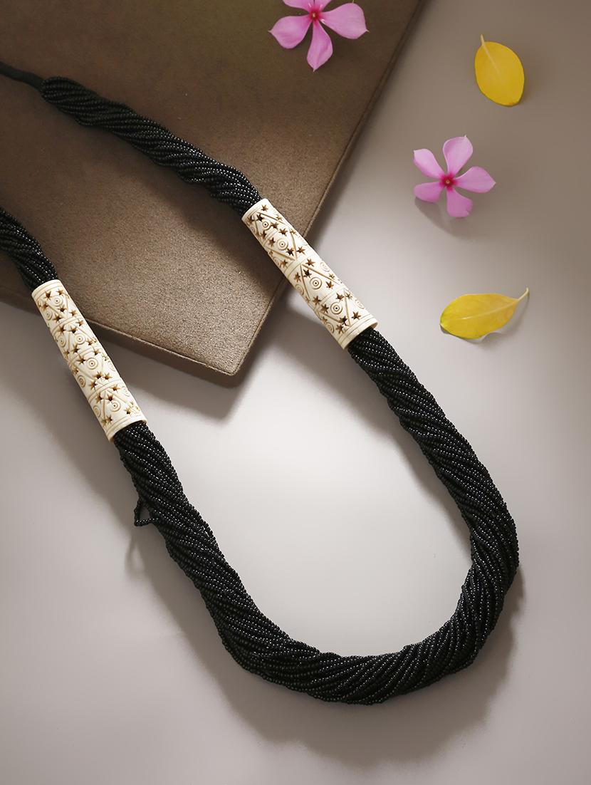 women ethnic daily wear designer beaded necklace - 16053586 - Standard Image - 1