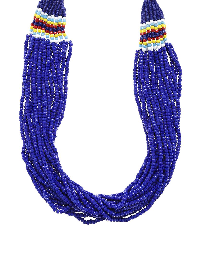 women ethnic daily wear designer beaded necklace - 16053587 - Zoom Image - 0