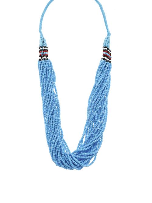 women ethnic daily wear designer beaded necklace - 16053588 - Standard Image - 0