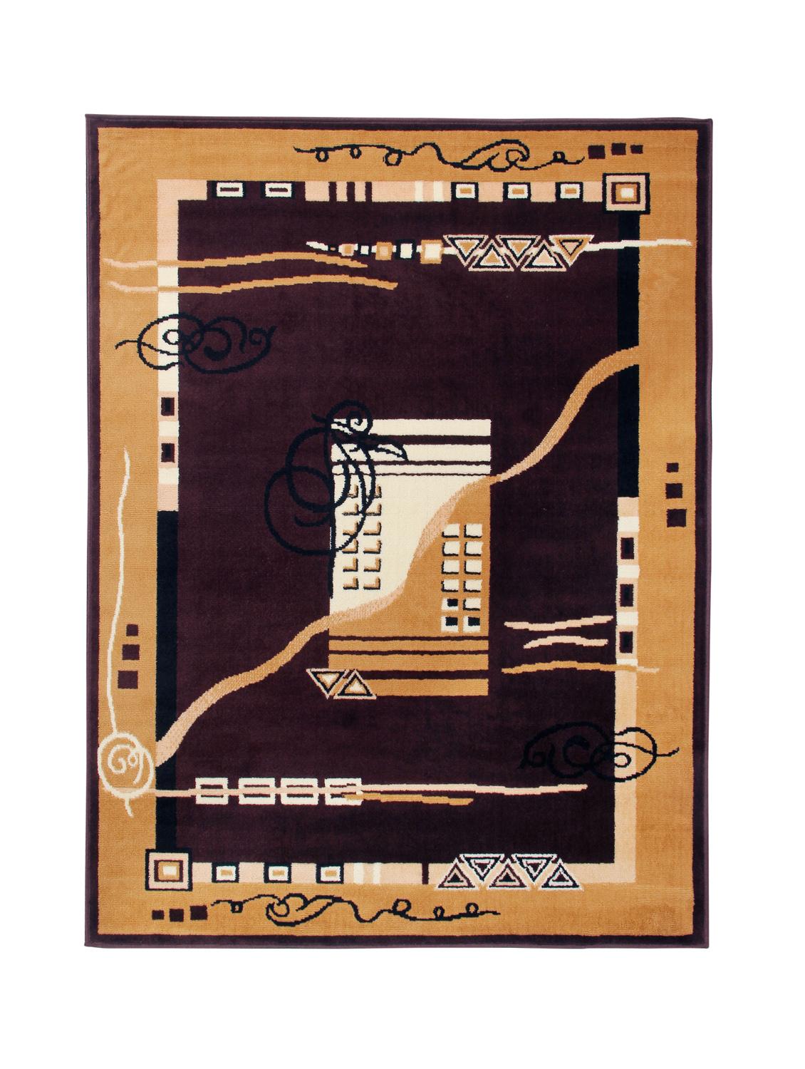 modern geometric design thick pile soft touch - 16054826 - Standard Image - 1