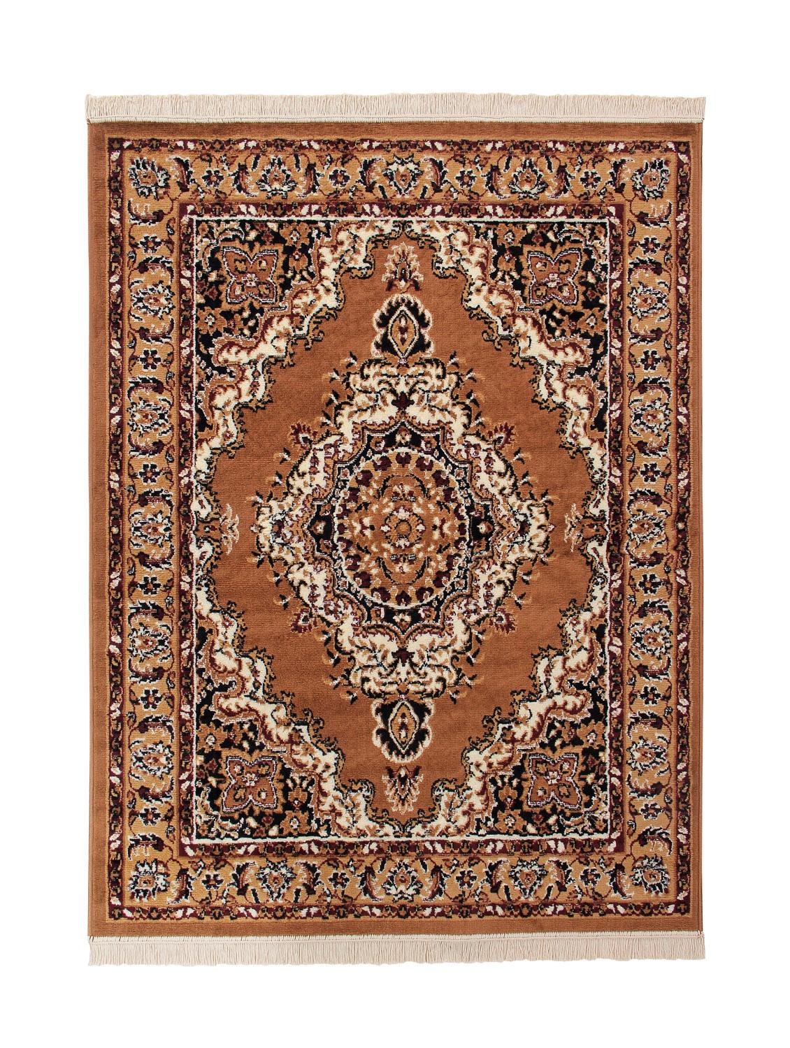 traditional  medallion design thick pile soft touch - 16054839 -  Standard Image - 1