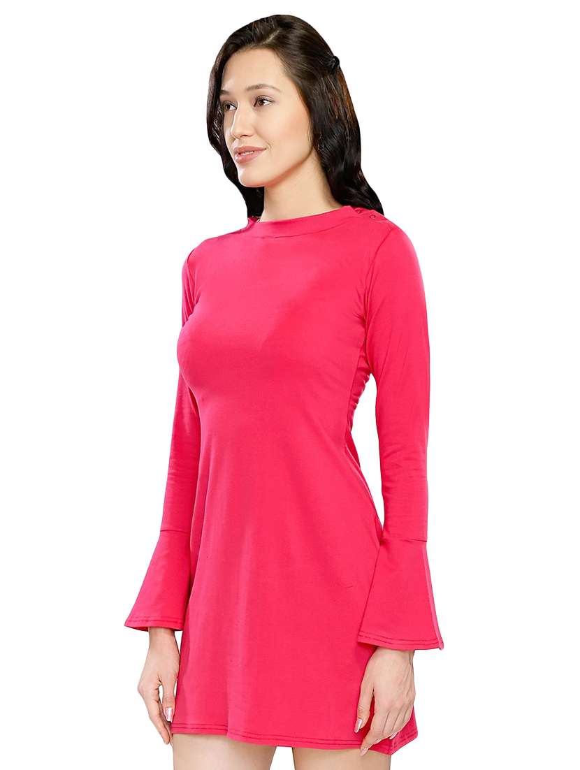 women's bodycon solid dress - 16056638 -  Standard Image - 1