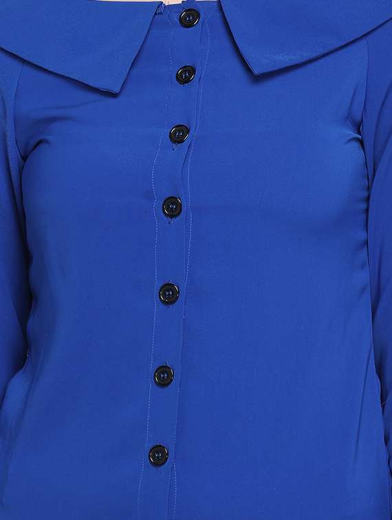 women's layered boat neck top - 16056644 -  Standard Image - 4