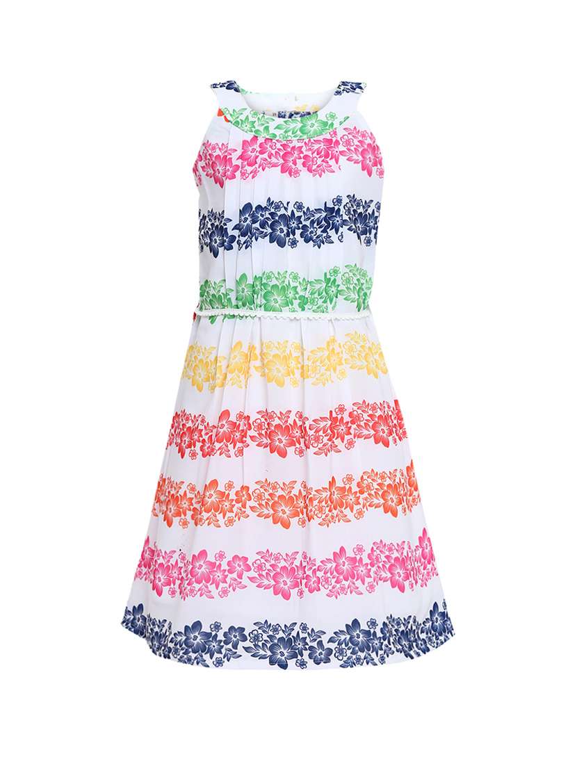white nylon frock