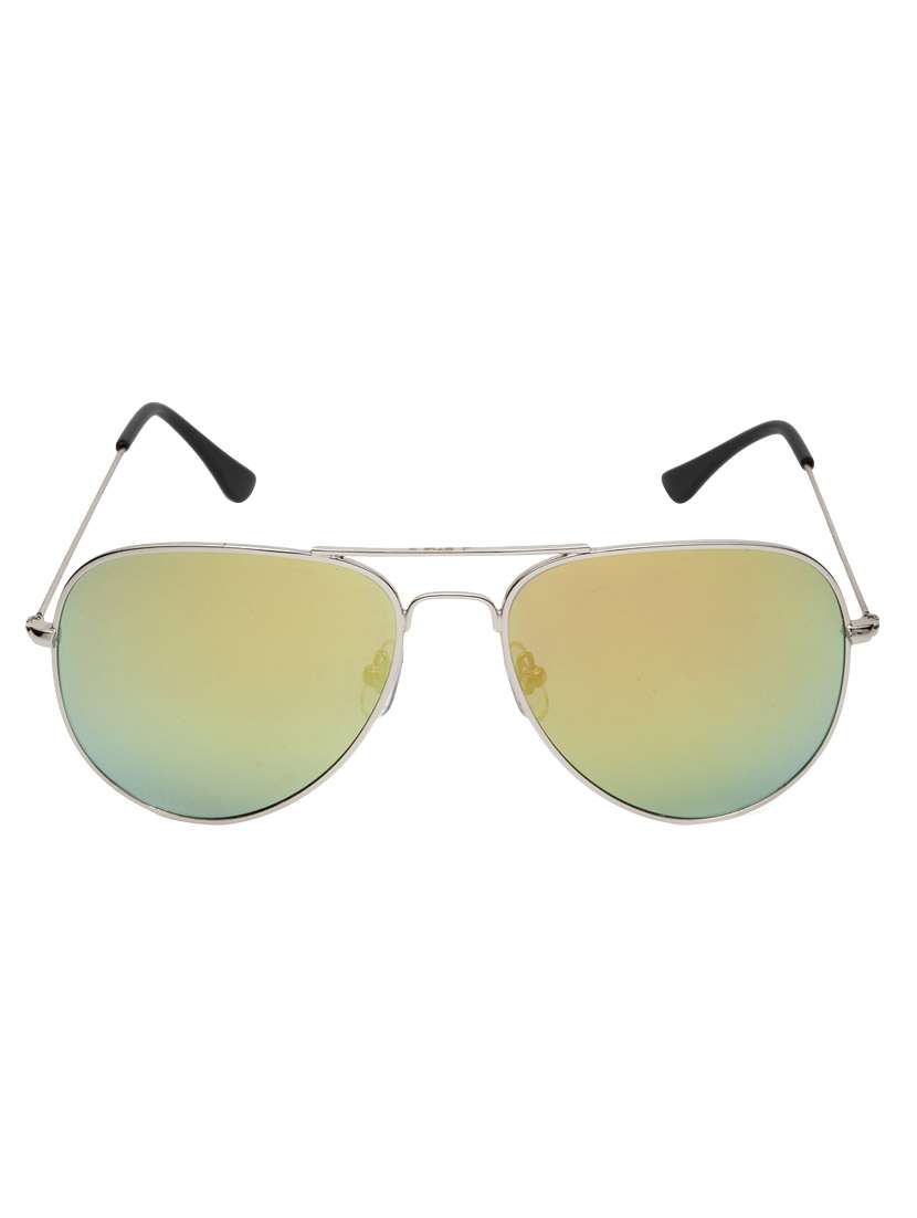 uv protected aviator sunglasses