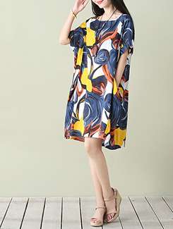 pocket detail a-line dress