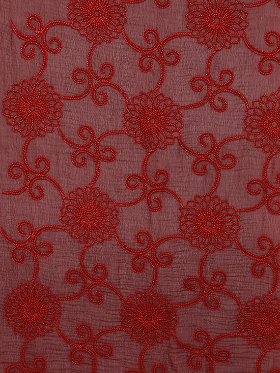 ombre embroidered dupatta - 16066111 - Standard Image - 1