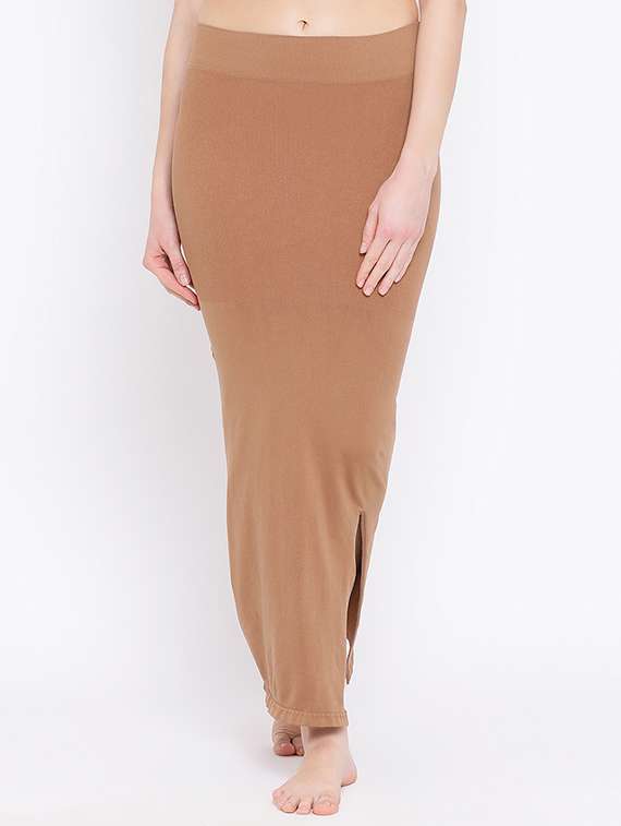 solid saree shapewear