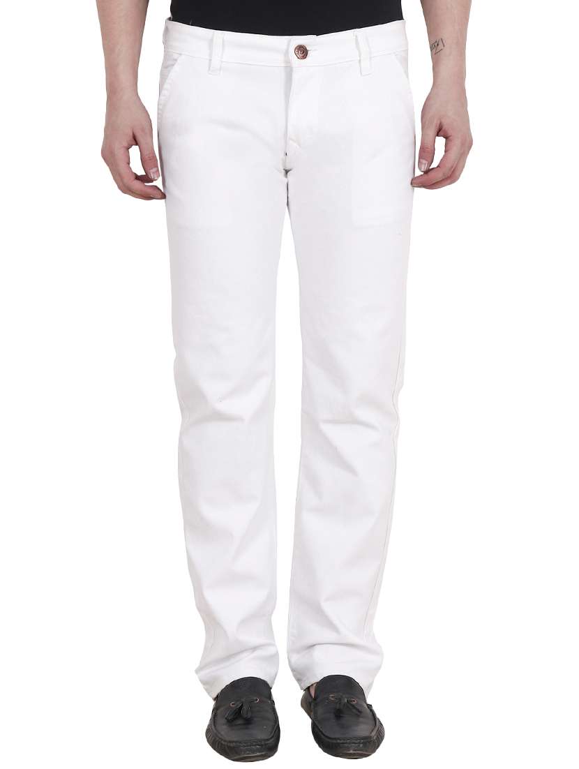 mens straight fit plain jeans - 16074010 -  Zoom Image - 0