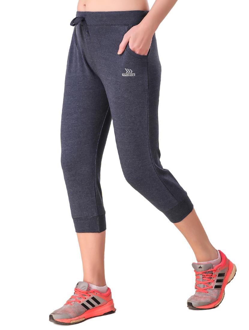 drawstring waist sports capri - 16078675 -  Standard Image - 1