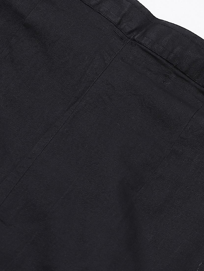 embroidered solid tapered pant - 16085972 - Standard Image - 4