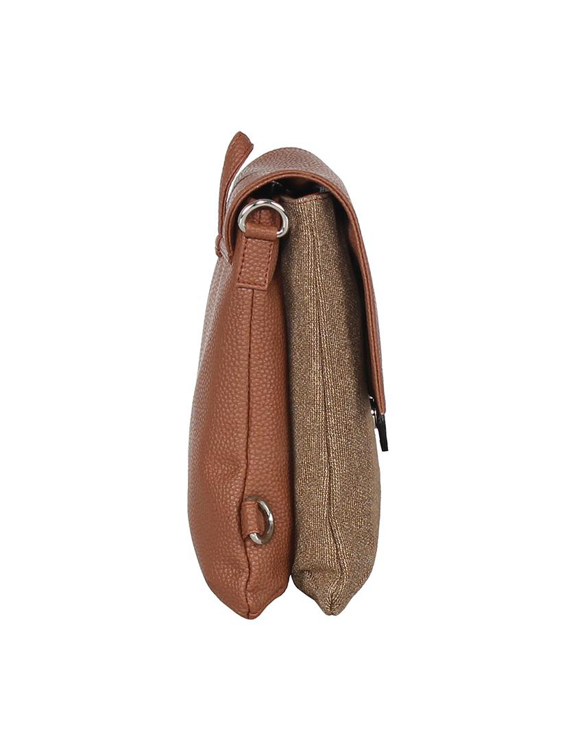 tan leatherette (pu) fashion backpack - 16087438 - Standard Image - 4