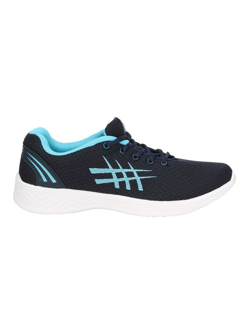 navy lace-up sports shoes - 16092028 -  Standard Image - 1