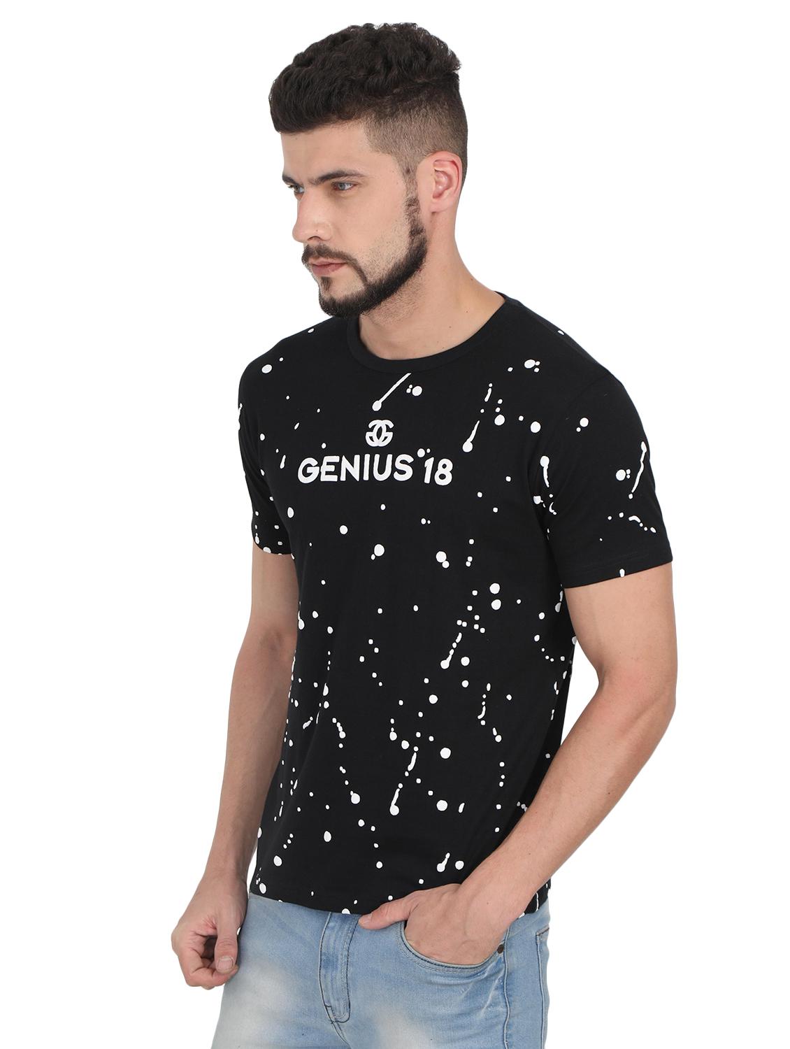 black all over print t-shirt - 16094332 -  Standard Image - 1