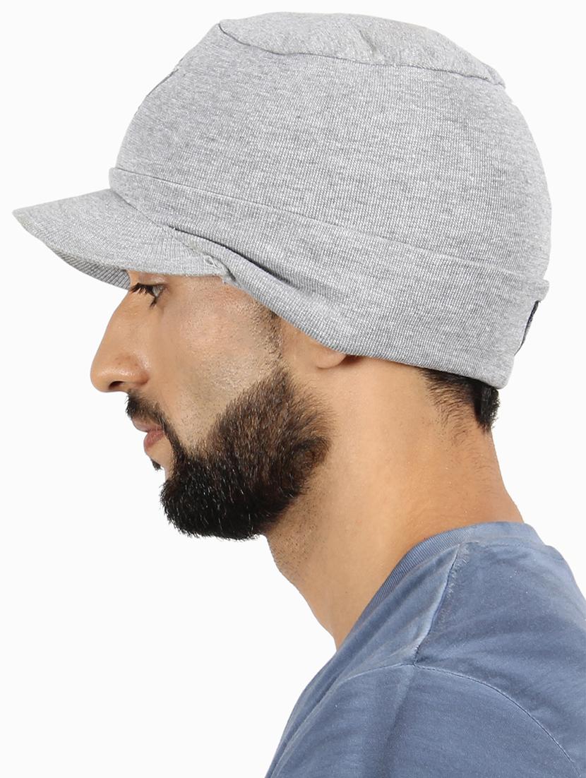 grey cotton winter caps - 16099168 - Standard Image - 1