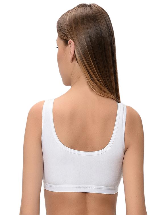 set of 2 solid sports bra - 16103775 - Standard Image - 4