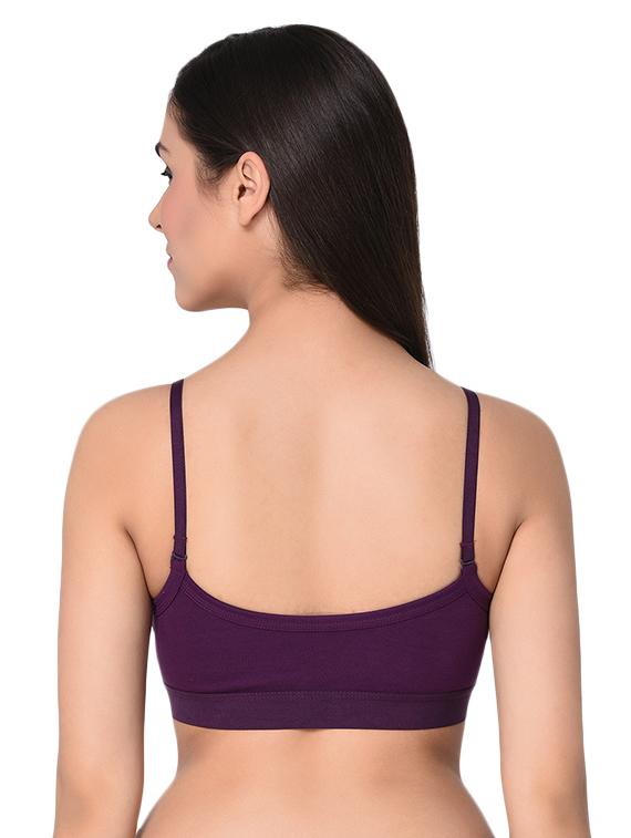 set of 3 solid sports bras - 16103799 - Standard Image - 6