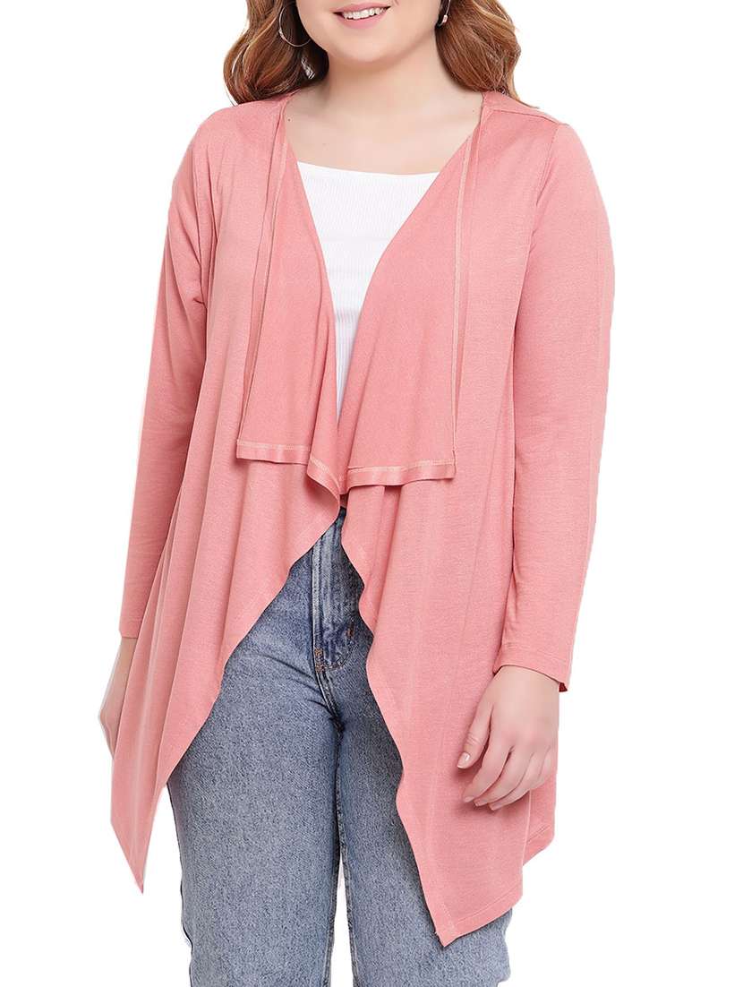 solid asymmetric plus shrug