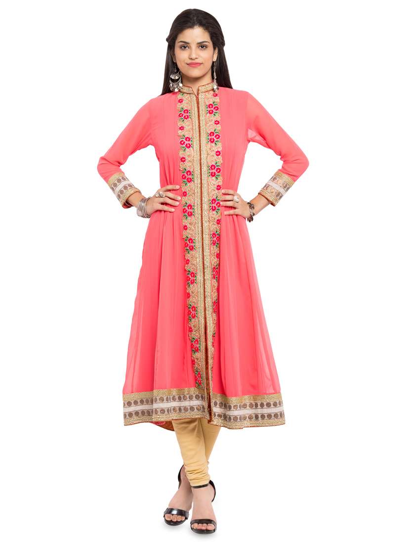 embellished anarkali kurta
