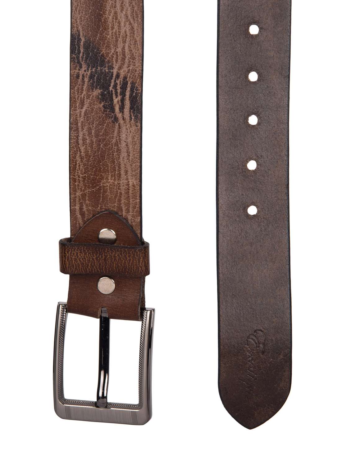 brown leather belt - 16108577 -  Standard Image - 1
