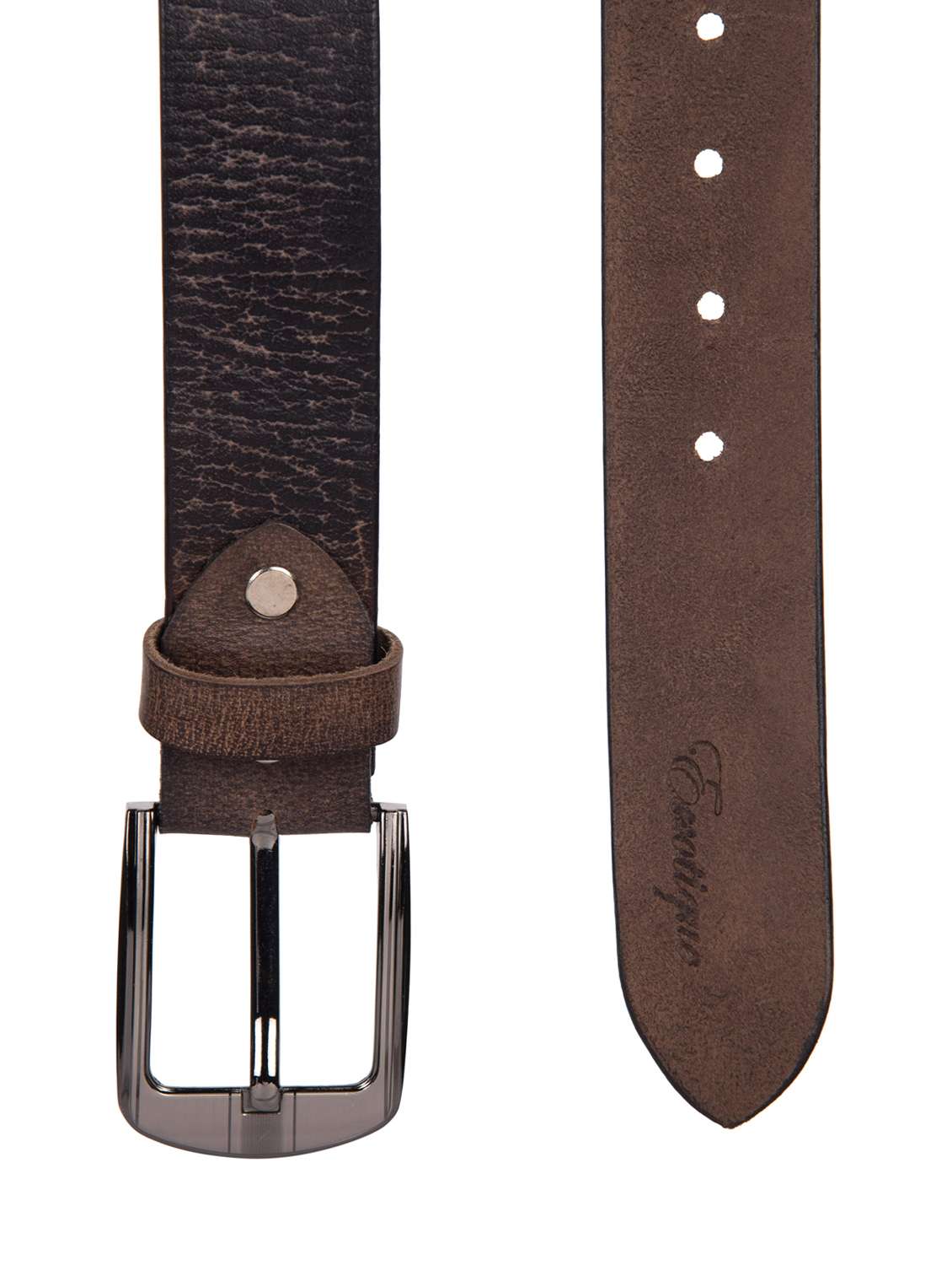 brown leather belt - 16108587 -  Standard Image - 1